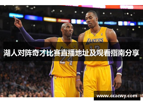 湖人对阵奇才比赛直播地址及观看指南分享